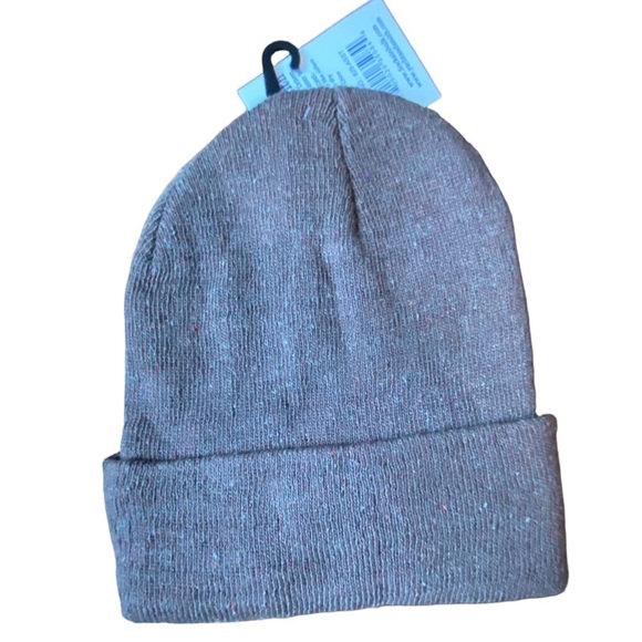 Yacht & Smith Grey Knit Fisherman’s Beanie  unisex one size NWT - Picture 2 of 6